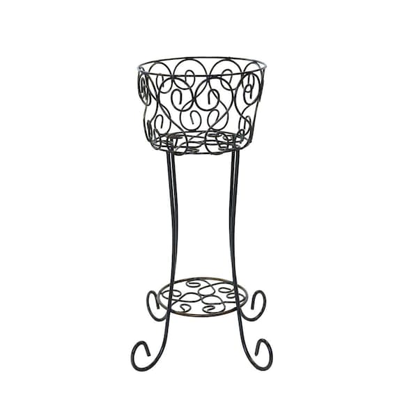 Rustic Arrow Wrought Iron Planter Stand 11041 Zoro